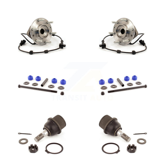 Bearing Lower Ball Joint Link Front Kit For Chevrolet Trailblazer GMC Envoy Saab