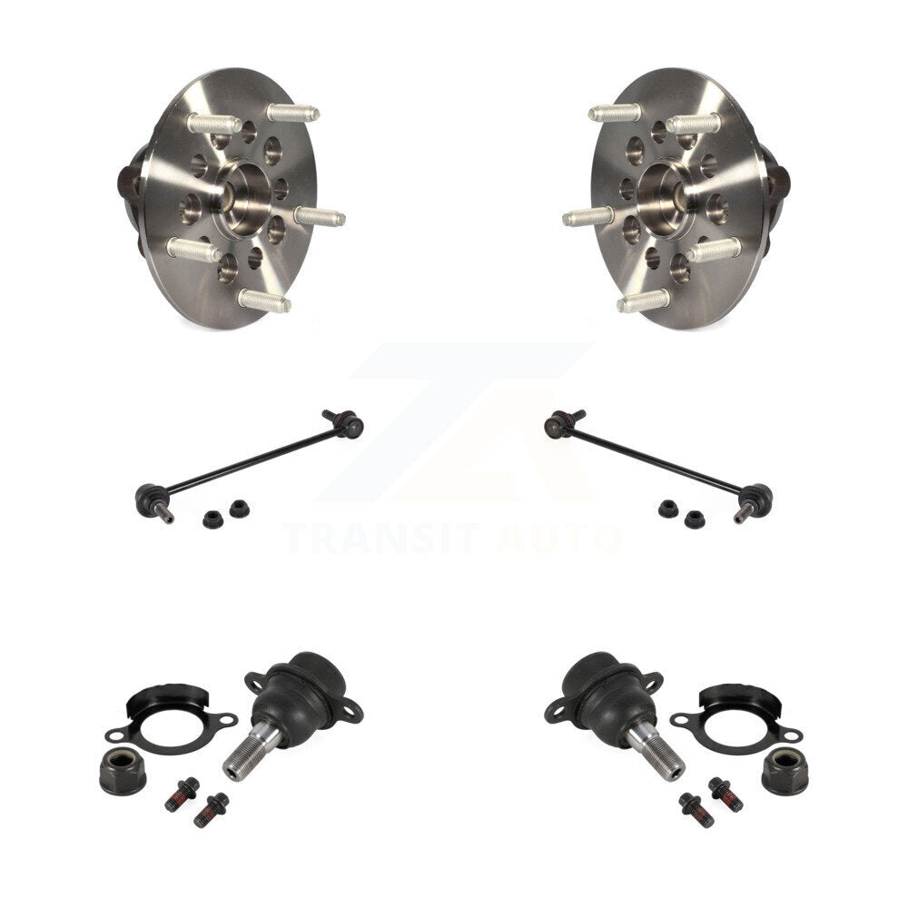 Hub Bearing Lower Ball Joint Link Front Kit For Ford Transit-250 Transit-150 HD