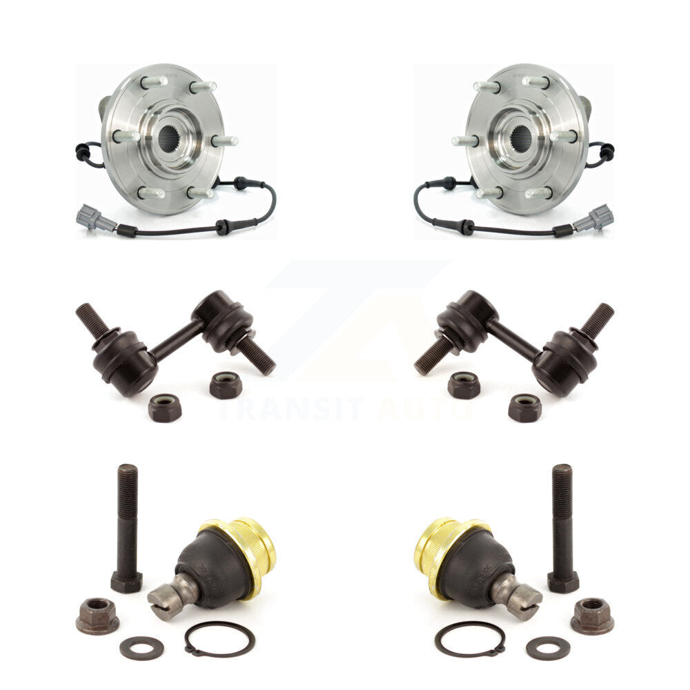 Bearing Lower Ball Joint & Link Front Kit For Nissan TITAN Armada INFINITI QX56