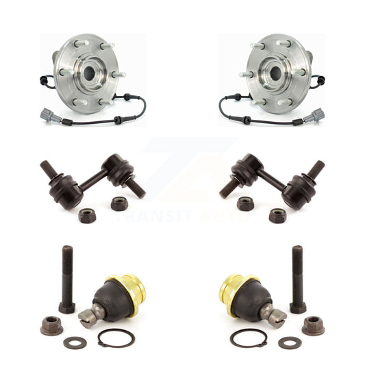 Bearing Lower Ball Joint & Link Front Kit For Nissan TITAN Armada INFINITI QX56