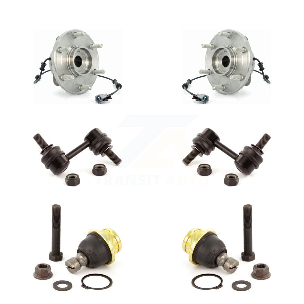 Bearing Lower Ball Joint & Link Front Kit For Nissan TITAN INFINITI QX56 Armada
