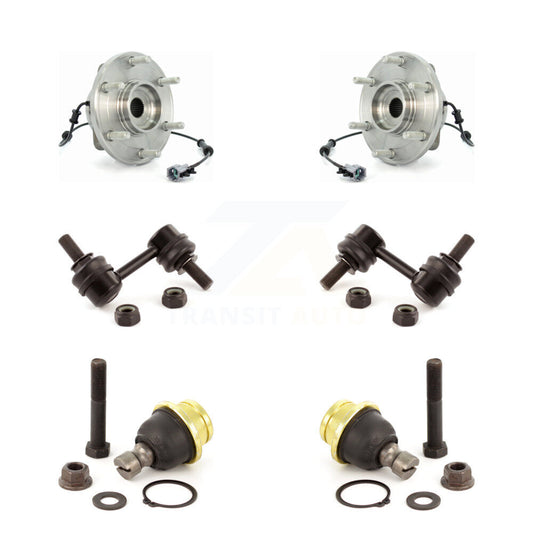 Bearing Lower Ball Joint & Link Front Kit For Nissan TITAN INFINITI QX56 Armada
