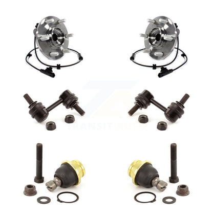 Hub Bearing Lower Ball Joint Link Front Kit For INFINITI QX80 Nissan Armada QX56
