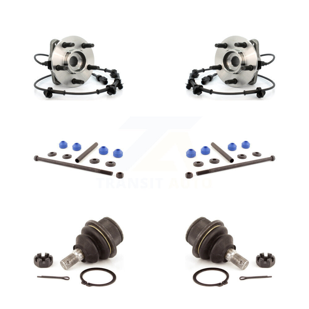 Hub Bearing Lower Ball Joint & Link Front Kit For Ford Ranger Mazda B4000 B3000