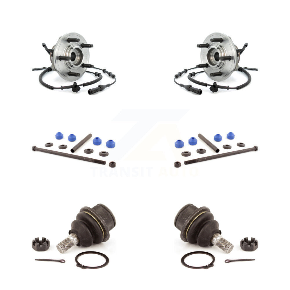 Hub Bearing Lower Ball Joint Link Front Kit For Ford Explorer Sport Trac Mercury
