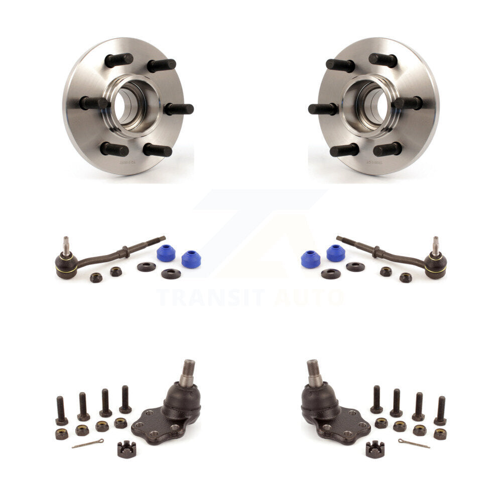 Hub Bearing Lower Ball Joint & Sway Bar Link Front Kit For Dodge Dakota Durango