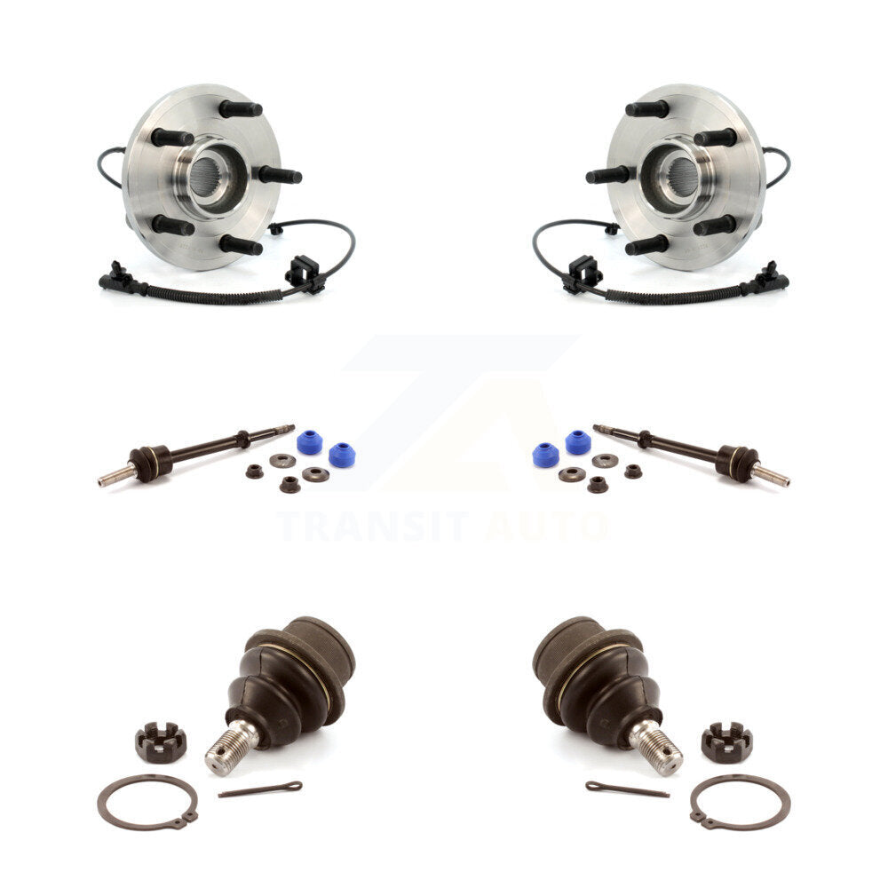 Bearing Lower Ball Joint & Link Front Kit For Dakota Dodge Ram Mitsubishi Raider