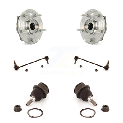 Hub Bearing Lower Ball Joint Sway Bar Link Front Kit For 2009-2020 Dodge Journey