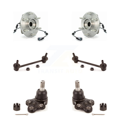 Hub Bearing Lower Ball Joint And Link Front Kit For 2004 Nissan Pathfinder LE SE