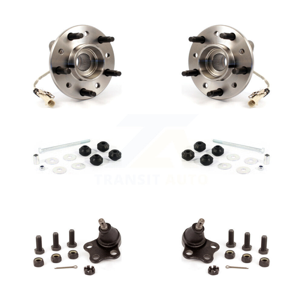 Bearing Lower Ball Joint & Link Front Kit For Pontiac Grand Am Chevrolet Malibu