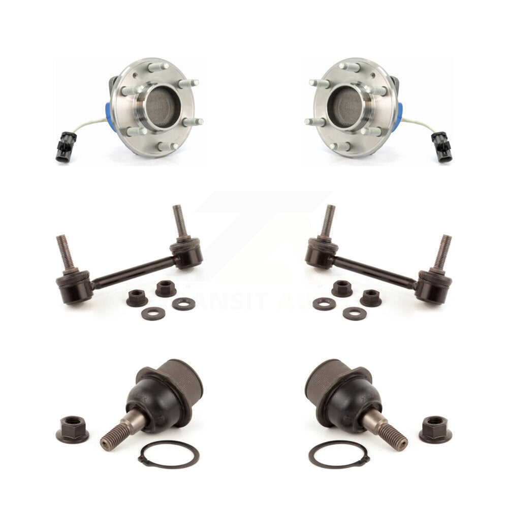Bearing Lower Ball Joint Sway Bar Link Front Kit For 2004-2009 Cadillac SRX RWD
