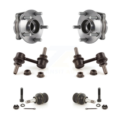 Hub Bearing Lower Ball Joint And Link Front Kit For Subaru Forester XV Crosstrek