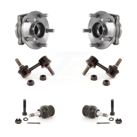 Bearing Lower Ball Joint & Sway Bar Stabilizer Link Front Kit For Subaru Impreza