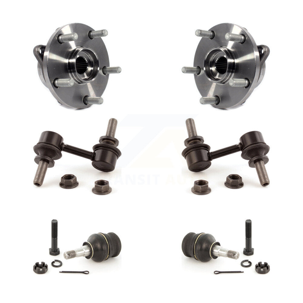 Bearing Lower Ball Joint & Sway Bar Link Front Kit For 2015-2021 Subaru WRX STI