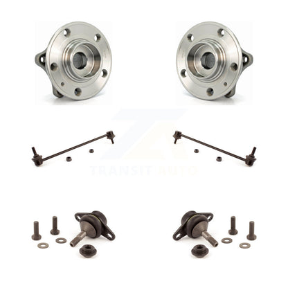 Hub Bearing Lower Ball Joint Sway Bar Link Front Kit For Volvo S60 XC70 V70 S80