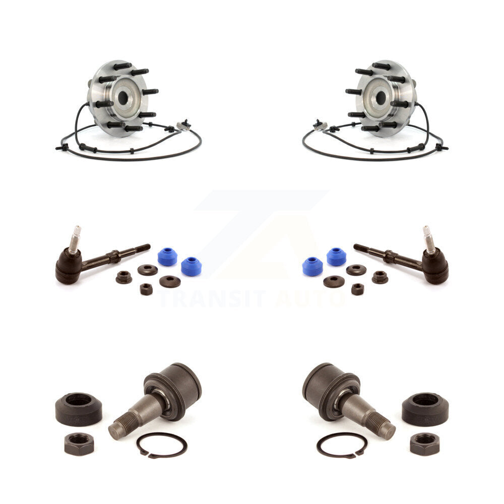 Hub Bearing Lower Ball Joint And Sway Bar Link Front Kit For Dodge Ram 2500 3500