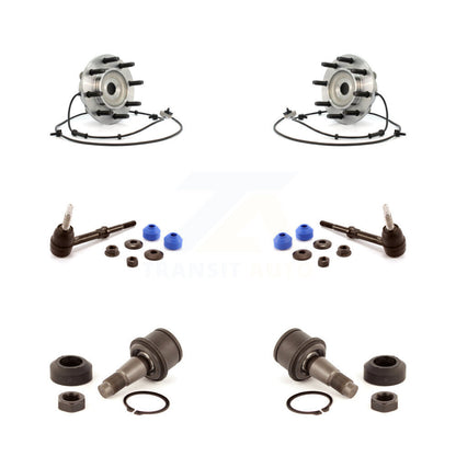 Hub Bearing Lower Ball Joint And Sway Bar Link Front Kit For Dodge Ram 2500 3500