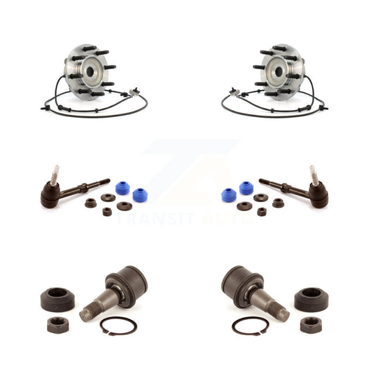Hub Bearing Lower Ball Joint And Sway Bar Link Front Kit For Dodge Ram 2500 3500