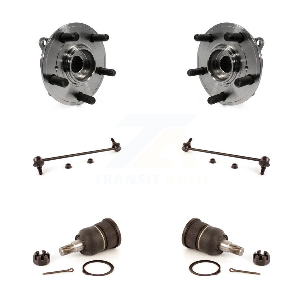 Bearing Lower Ball Joint & Sway Bar Stabilizer Link Front Kit For Honda Odyssey