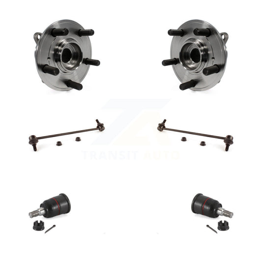 Hub Bearing Lower Ball Joint Sway Bar Link Front Kit For 2011-2017 Honda Odyssey