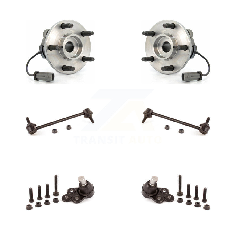 Bearing Lower Ball Joint & Sway Bar Stabilizer Link Front Kit For Chevrolet HHR