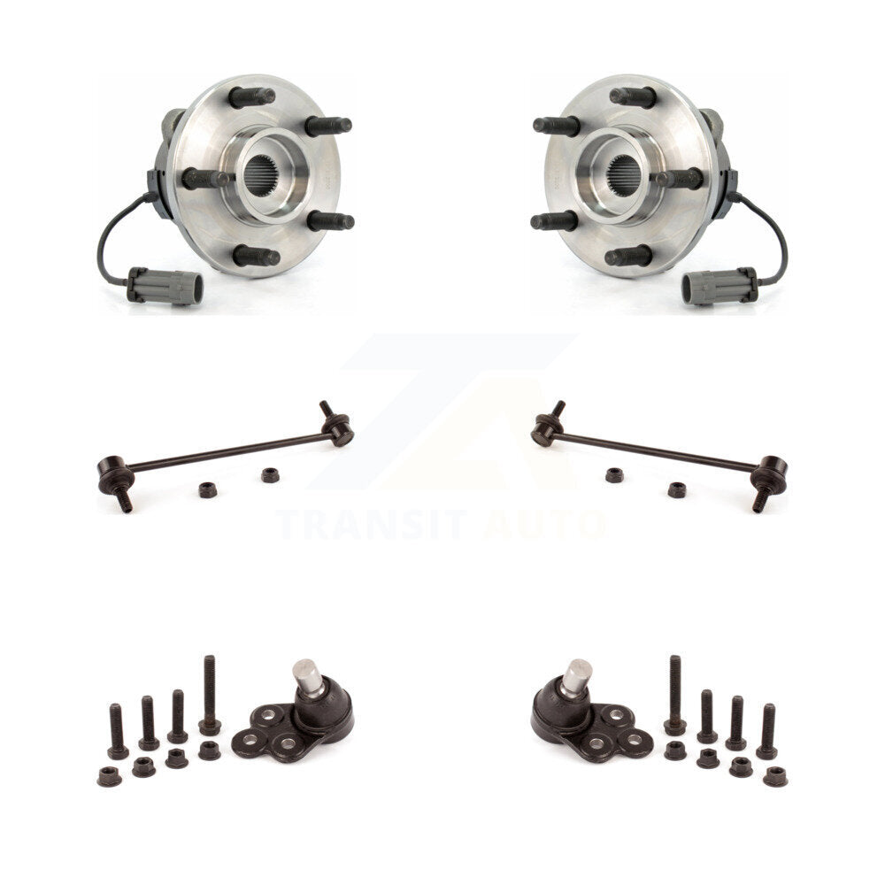 Bearing Lower Ball Joint & Sway Bar Stabilizer Link Front Kit For Chevrolet HHR