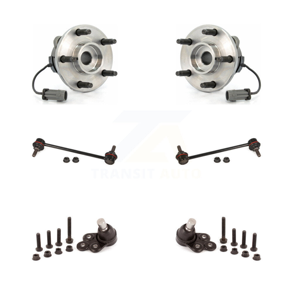 Bearing Lower Ball Joint & Sway Bar Stabilizer Link Front Kit For Chevrolet HHR