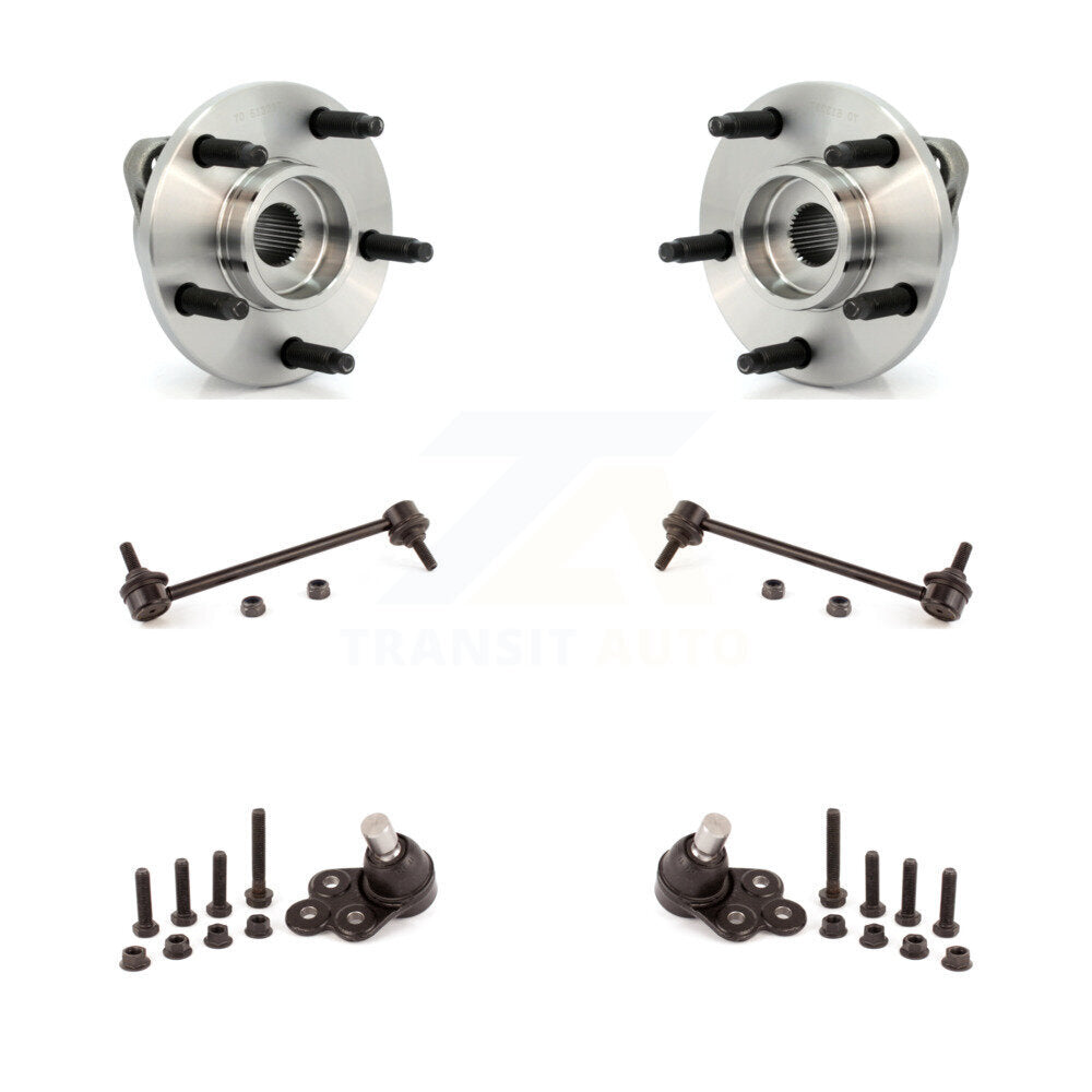 Bearing Lower Ball Joint & Sway Bar Stabilizer Link Front Kit For Chevrolet HHR