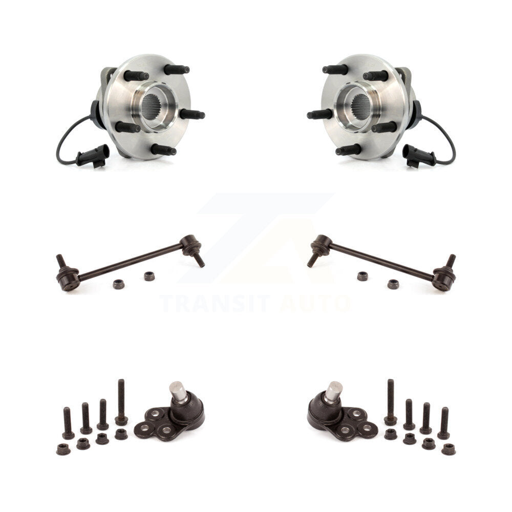 Bearing Lower Ball Joint & Sway Bar Stabilizer Link Front Kit For Chevrolet HHR