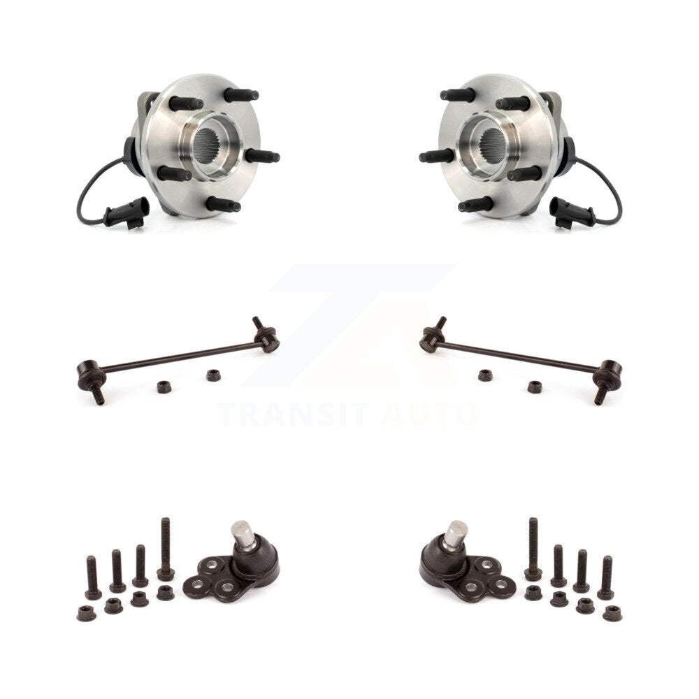 Bearing Lower Ball Joint & Sway Bar Stabilizer Link Front Kit For Chevrolet HHR