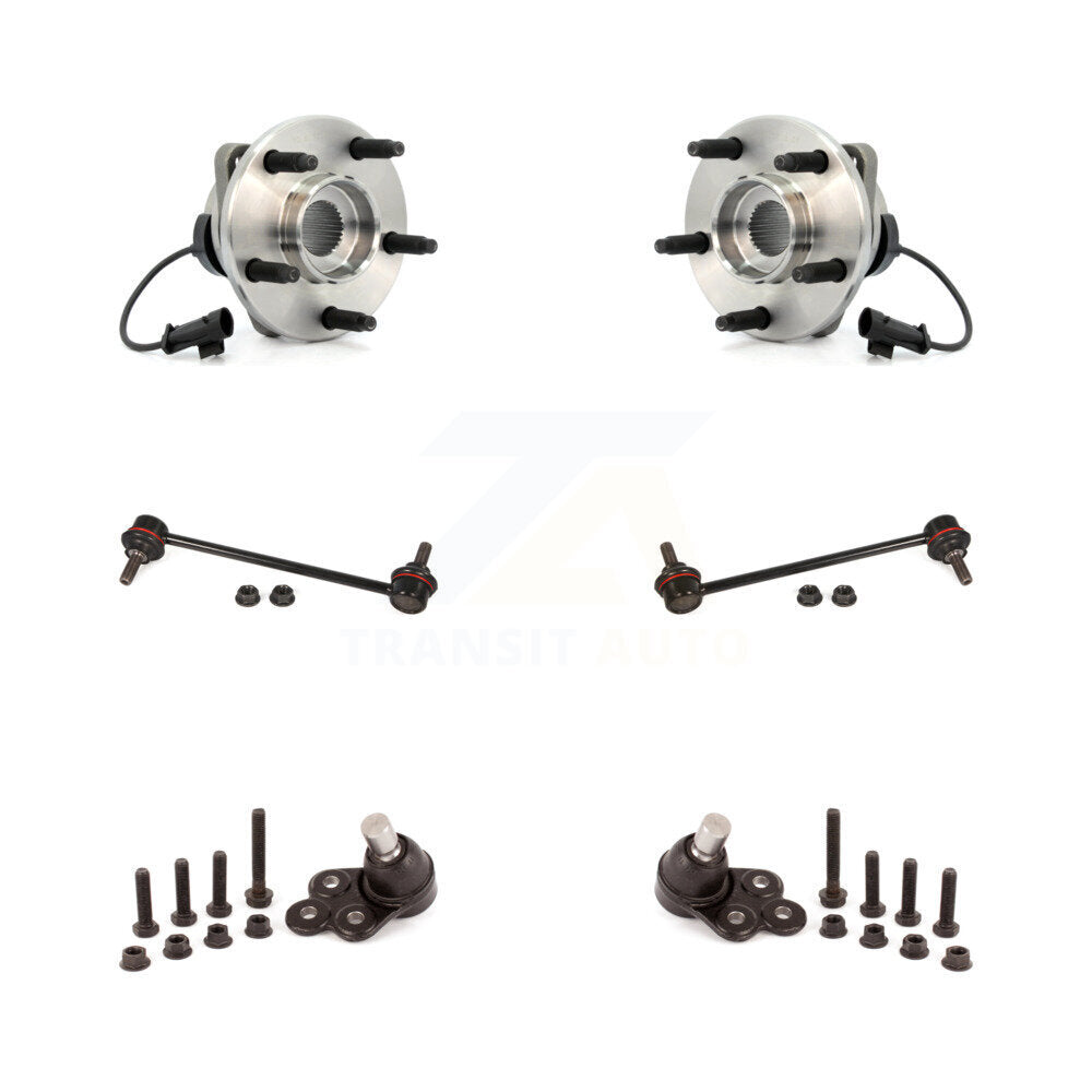 Bearing Lower Ball Joint & Sway Bar Stabilizer Link Front Kit For Chevrolet HHR
