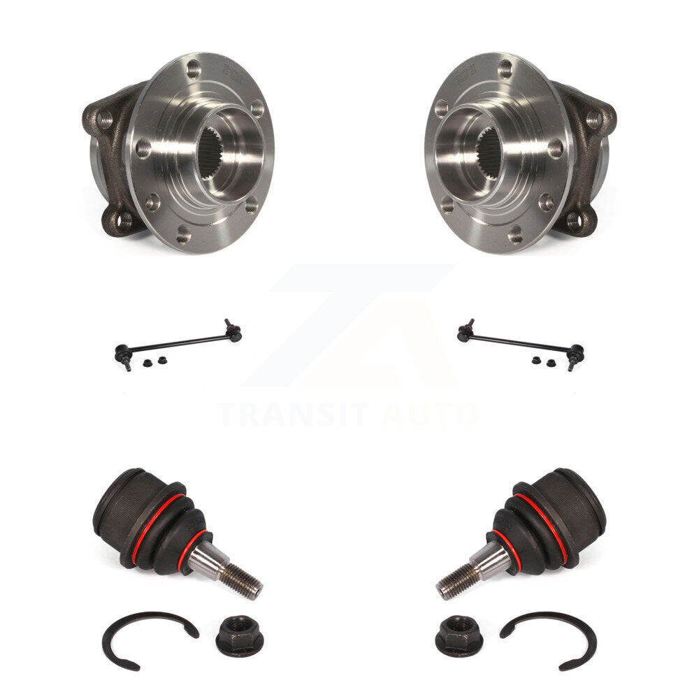 Bearing Assembly Lower Ball Joint Sway Bar Link Front Kit For Jeep Cherokee FWD