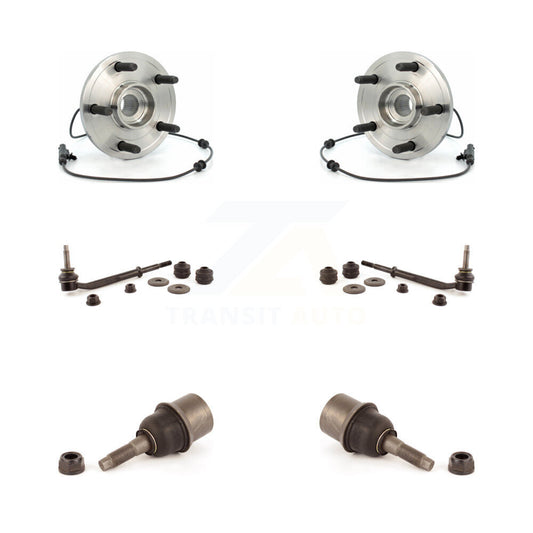Hub Bearing Lower Ball Joint Sway Bar Link Front Kit For 2004-2005 Dodge Durango