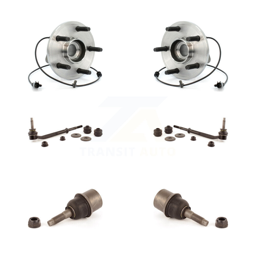 Hub Bearing Lower Ball Joint And Link Front Kit For Dodge Durango Chrysler Aspen