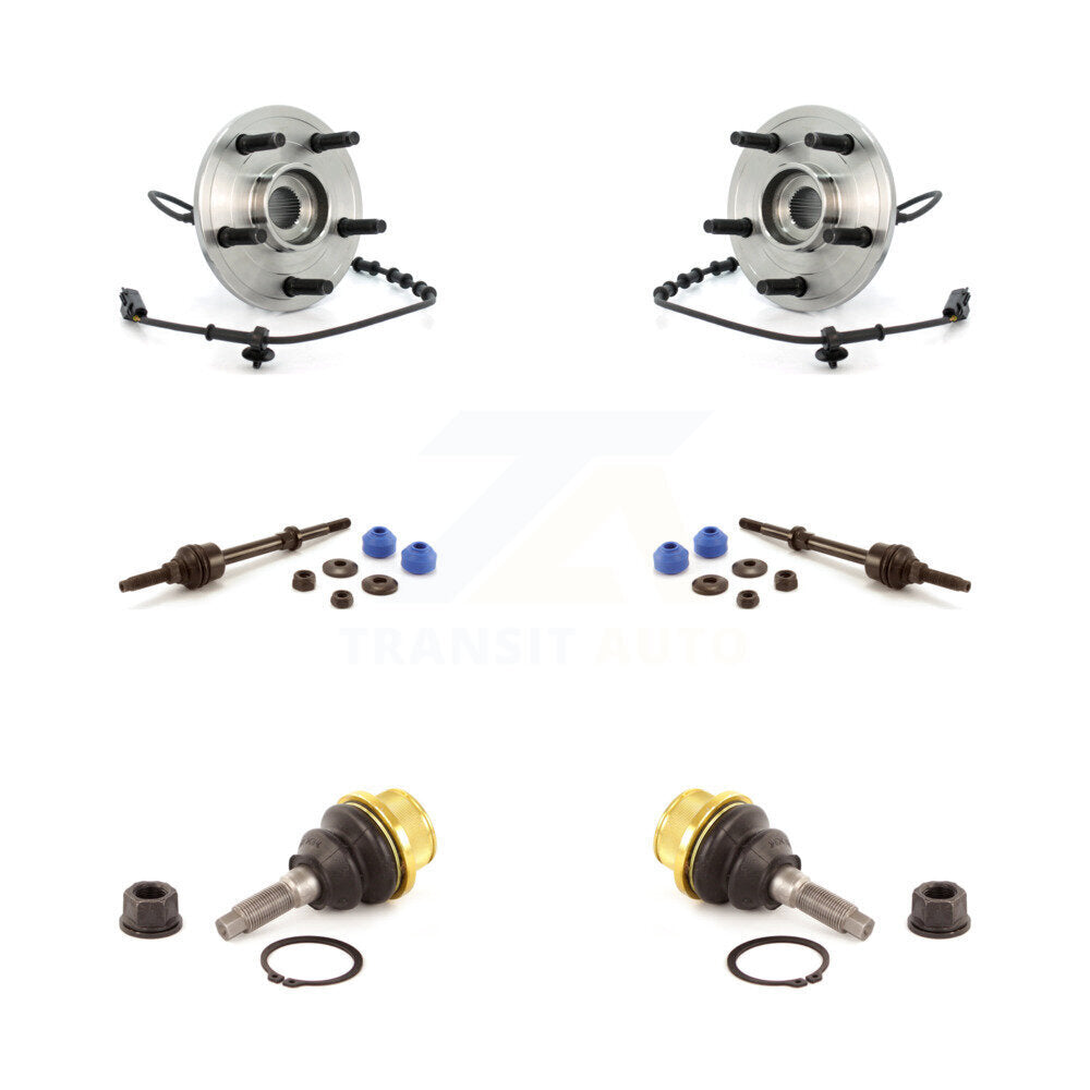 Bearing Lower Ball Joint Link Front Kit For Dodge Ram 1500 RWD with 4-Wheel ABS