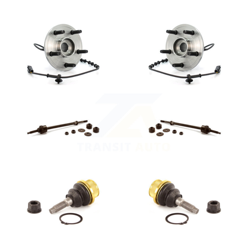 Bearing Lower Ball Joint Link Front Kit For Dodge Ram 1500 4WD with 4-Wheel ABS