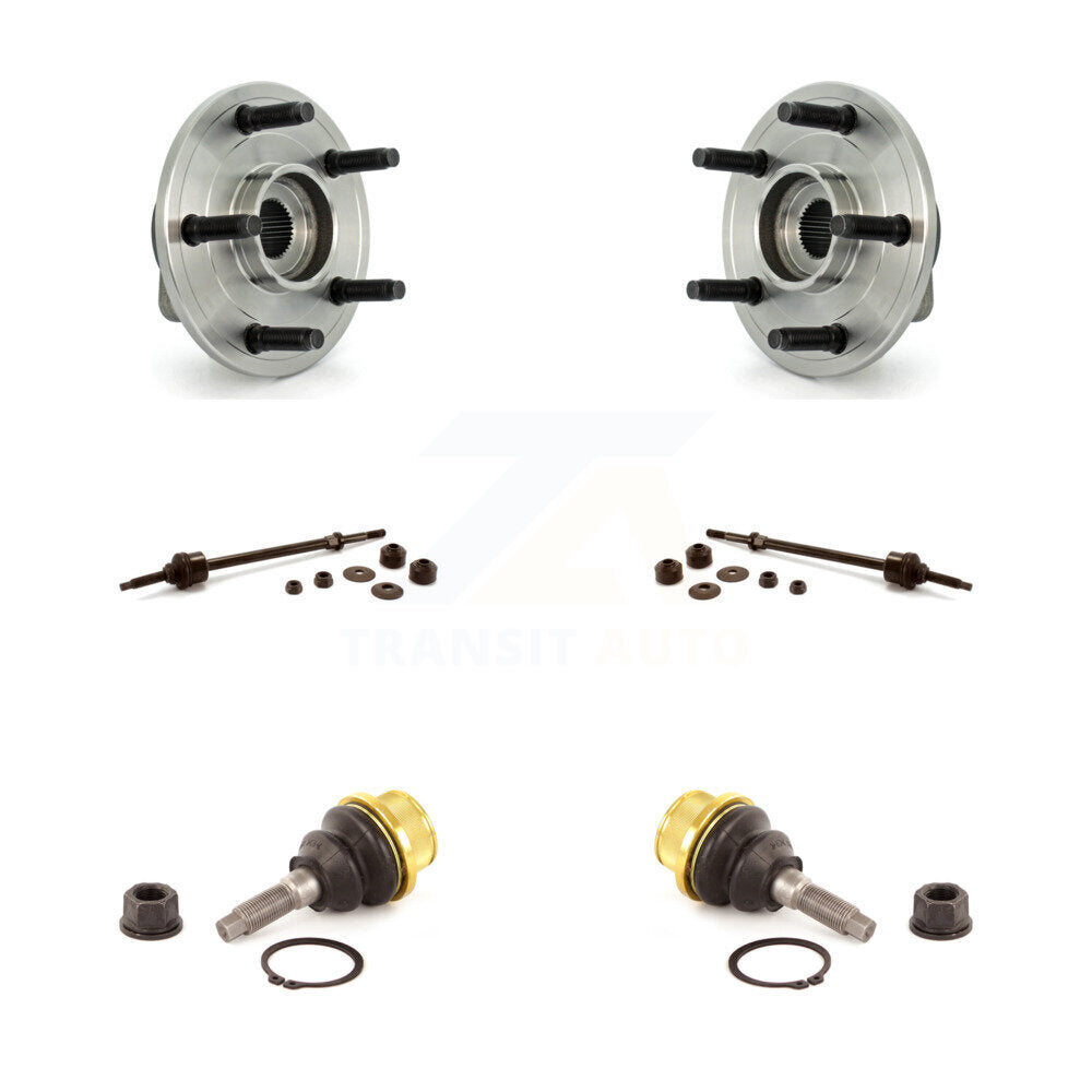 Bearing Lower Ball Joint Link Front Kit For Dodge Ram 1500 4WD with 2-Wheel ABS