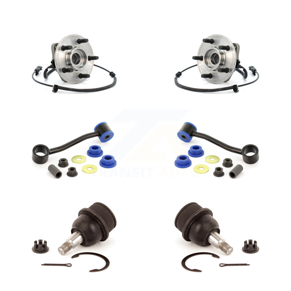 Bearing Lower Ball Joint & Sway Bar Link Front Kit For Jeep Liberty Dodge Nitro