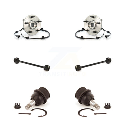Hub Bearing Lower Ball Joint & Link Front Kit For Jeep Grand Cherokee Commander