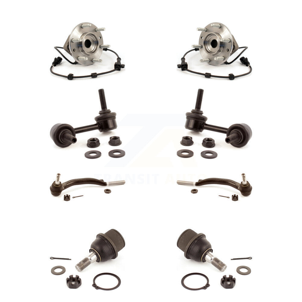 Bearing Lower Ball Joint Outer Tie Rod Link Front Kit (8Pc) For GMC Chevrolet XL