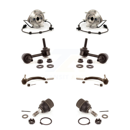 Bearing Lower Ball Joint Outer Tie Rod Link Front Kit (8Pc) For GMC Chevrolet XL