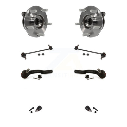 Bearing Lower Ball Joint Outer Tie Rod & Link Front Kit (8Pc) For Mazda 3 Sport