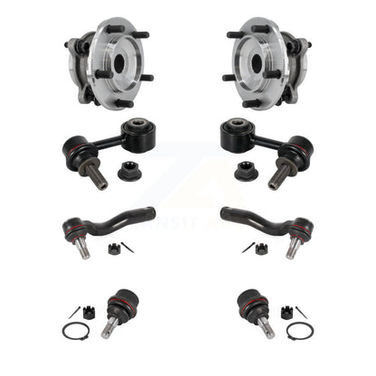 Bearing Lower Ball Joint Outer Tie Rod & Link Front Kit (8Pc) For Toyota Tundra