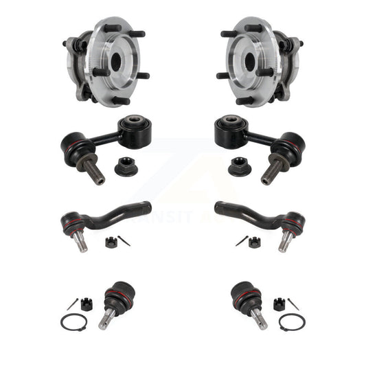 Bearing Lower Ball Joint Outer Tie Rod & Link Front Kit (8Pc) For Toyota Tundra