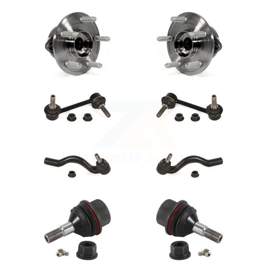 Bearing Lower Ball Joint Outer Tie Rod Link Front Kit (8Pc) For Jeep Grand Dodge