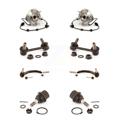 Bearing Lower Ball Joint Outer Tie Rod Link Front Kit (8Pc) For Chevrolet GMC XL