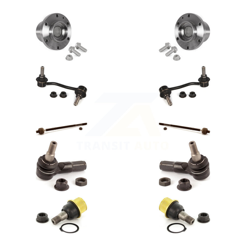 Bearing Lower Ball Joint Outer Inner Tie Rod Link Front Kit (10Pc) For Sprinter