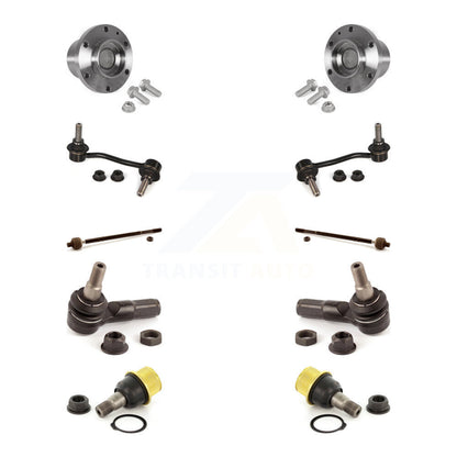 Bearing Lower Ball Joint Outer Inner Tie Rod Link Front Kit (10Pc) For Sprinter