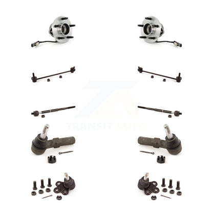 Bearing Lower Ball Joint Outer Inner Tie Rod Link Front Kit (10Pc) For Chevrolet