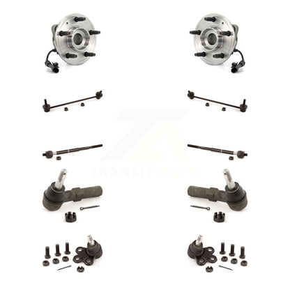 Bearing Lower Ball Joint Outer Inner Tie Rod Link Front Kit (10Pc) For Chevrolet